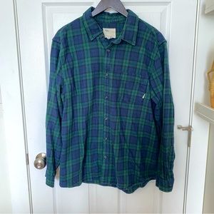 Tilley Green and Blue Flannel